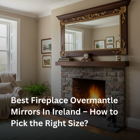 Best Fireplace Overmantle Mirrors In Ireland – How to Pick the Right Size