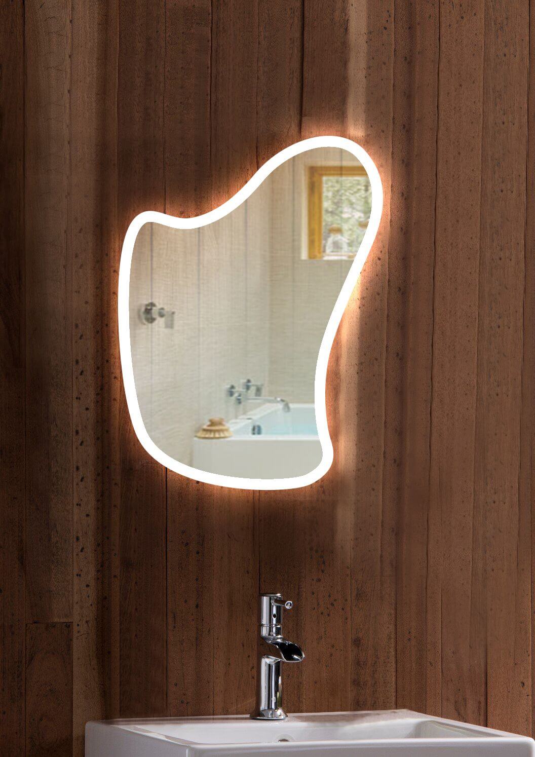 Future bathroom mirror MirrorZone