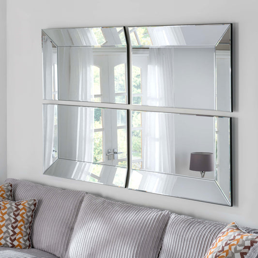 Knightsbridge 4 Panel Mirror