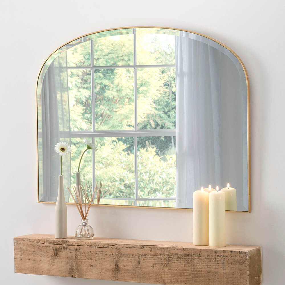 Simplicity Overmantle Mirror