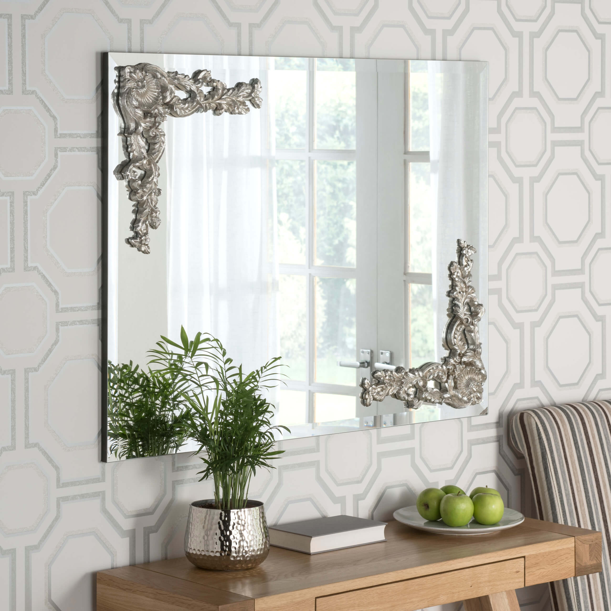 Lombardy rectangle mirror MirrorZone
